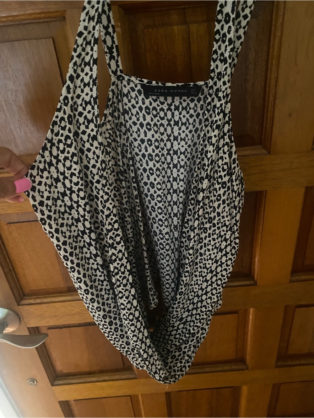 ZARA WOMAN OPEN FRONT SHIRT. SIZE M